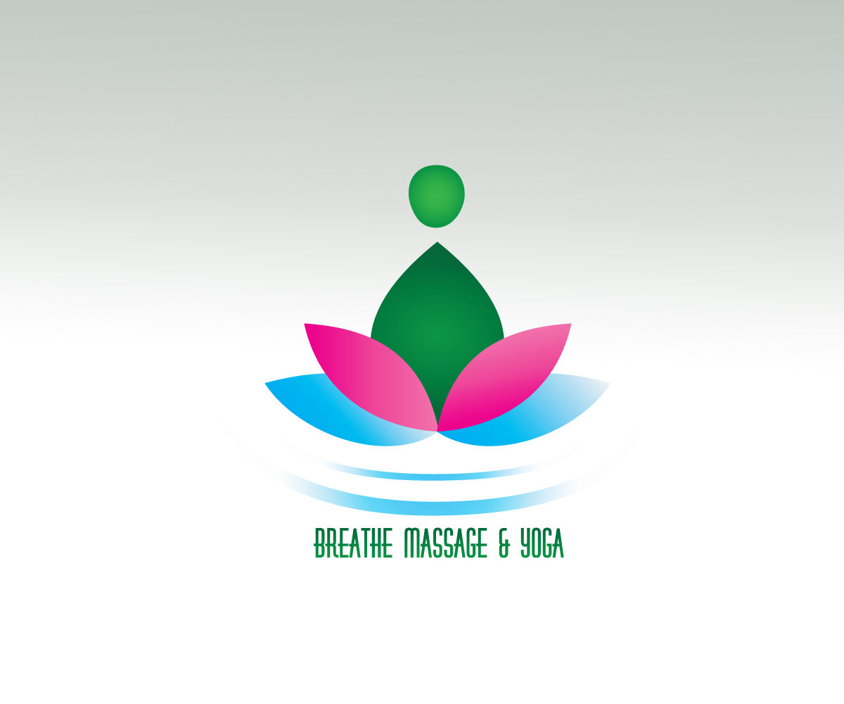 Logo Design by ABVGraphicDesigner for Breathe Massage & Yoga | Design #1143548