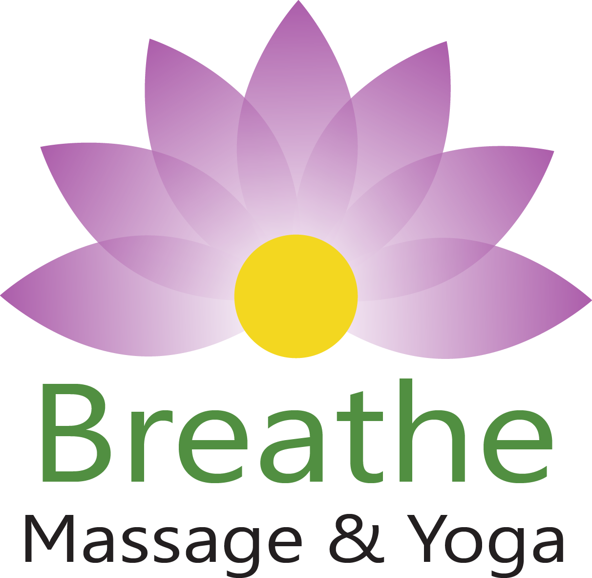 Logo Design by Rico for Breathe Massage & Yoga | Design #1150189