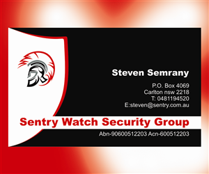 Security Business card | Diseño de Tarjeta de Presentación por Sajal Samaddar