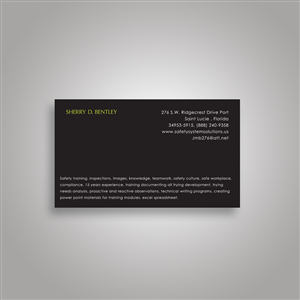 Visitenkarten-Design von Satyajit Sil Creations für dieses Projekt | Design #4147354