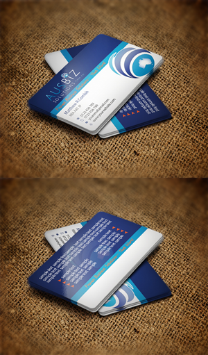 Diseño de Tarjeta de Presentación por Harshan para AusBiz Solutions.com.au | Diseño #4179227