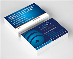 Diseño de Tarjeta de Presentación por ALSADESIGN para AusBiz Solutions.com.au | Diseño: #4169689