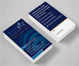 Diseño de Tarjeta de Presentación por ALSADESIGN para AusBiz Solutions.com.au | Diseño: #4169700