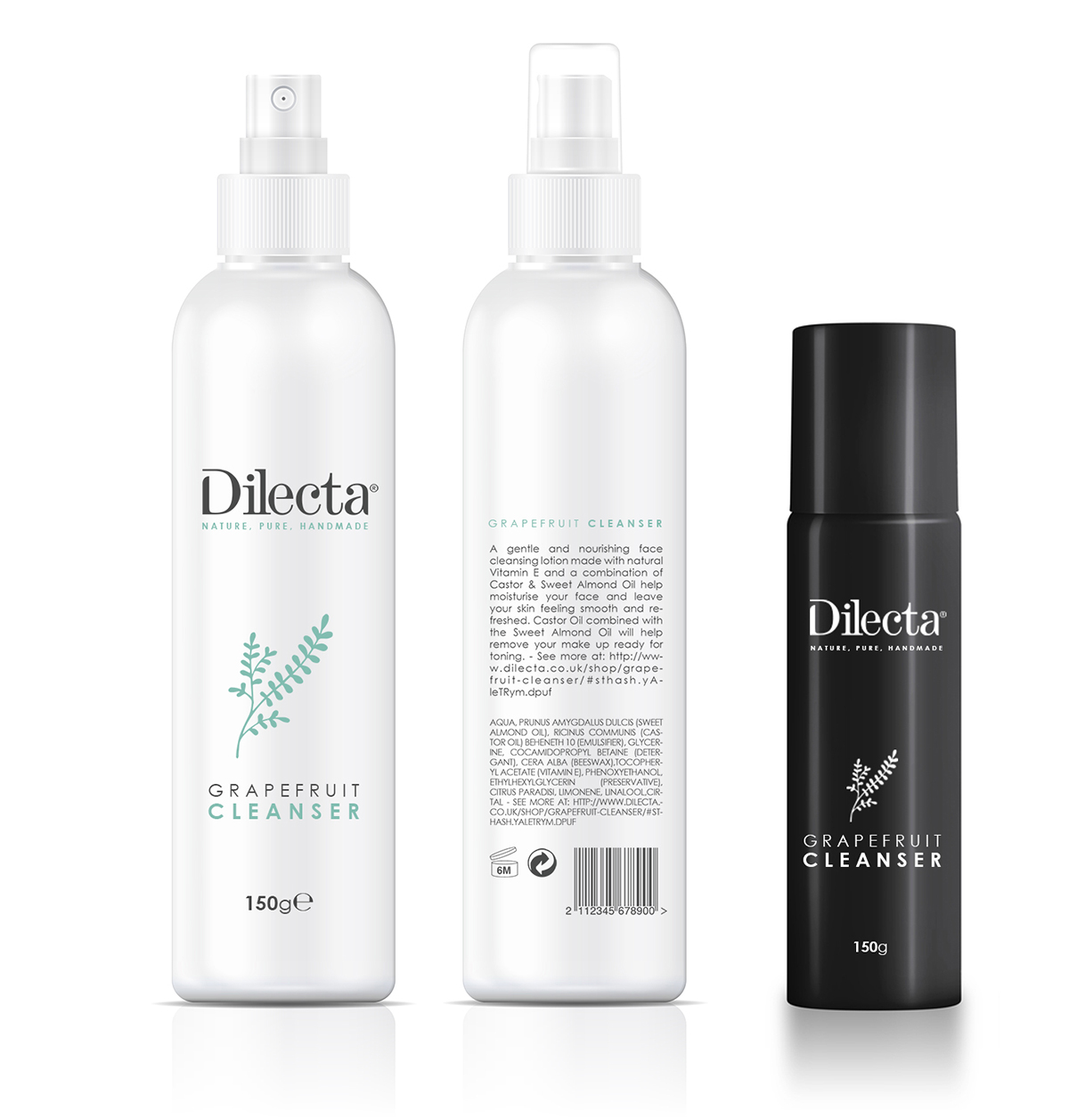 Diseño de Etiqueta por Marta Sobczak  para Dilecta Cosmetics | Diseño #4135814