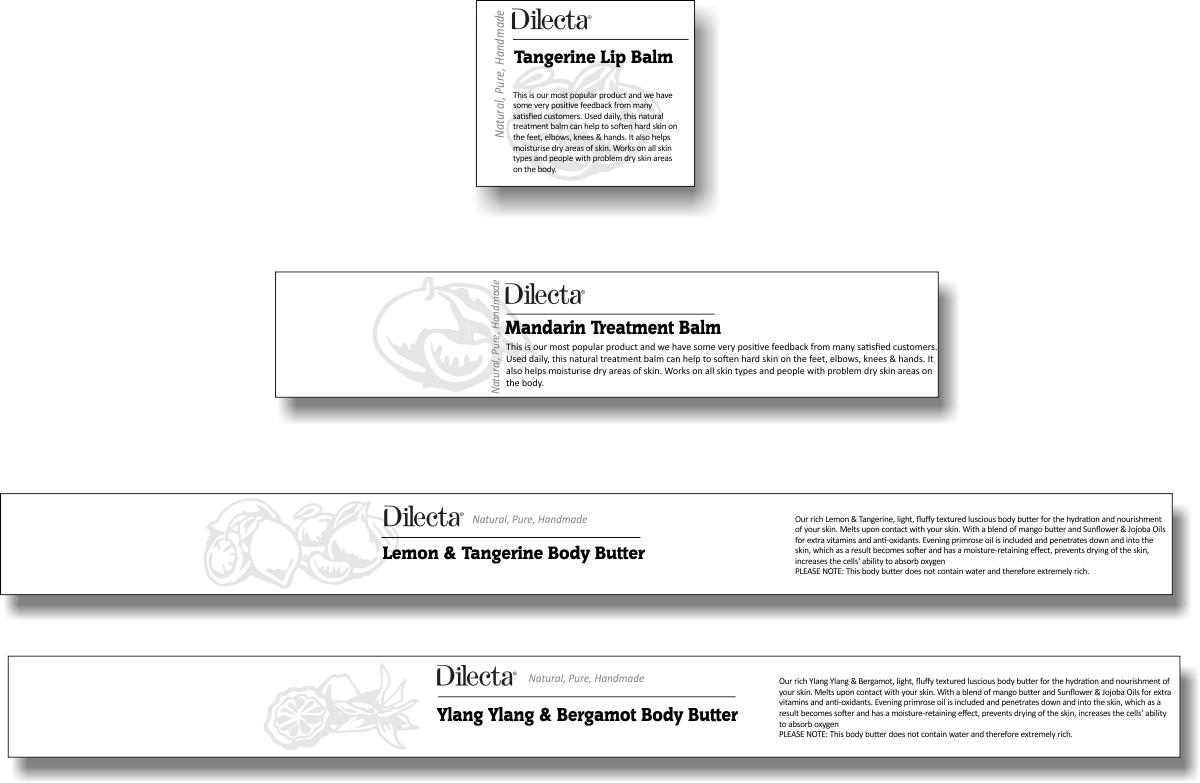 Diseño de Etiqueta por cornel888 para Dilecta Cosmetics | Diseño #4211035