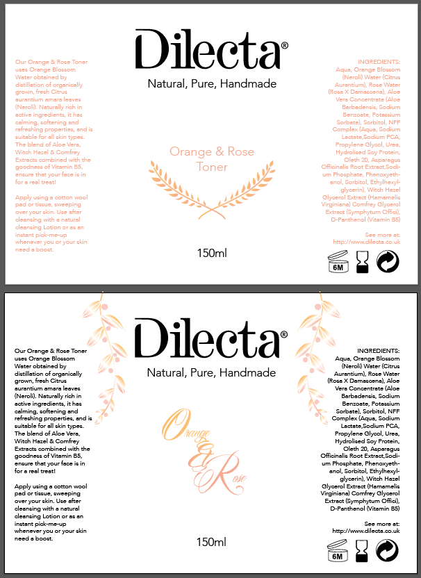 Label Design by Raven Designs 2024 for Dilecta Cosmetics | Design #4205028
