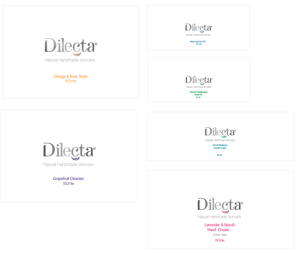 Label Design by Luz for Dilecta Cosmetics | Design #4195358