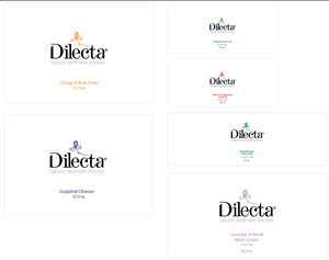 Label Design by Luz for Dilecta Cosmetics | Design #4214003