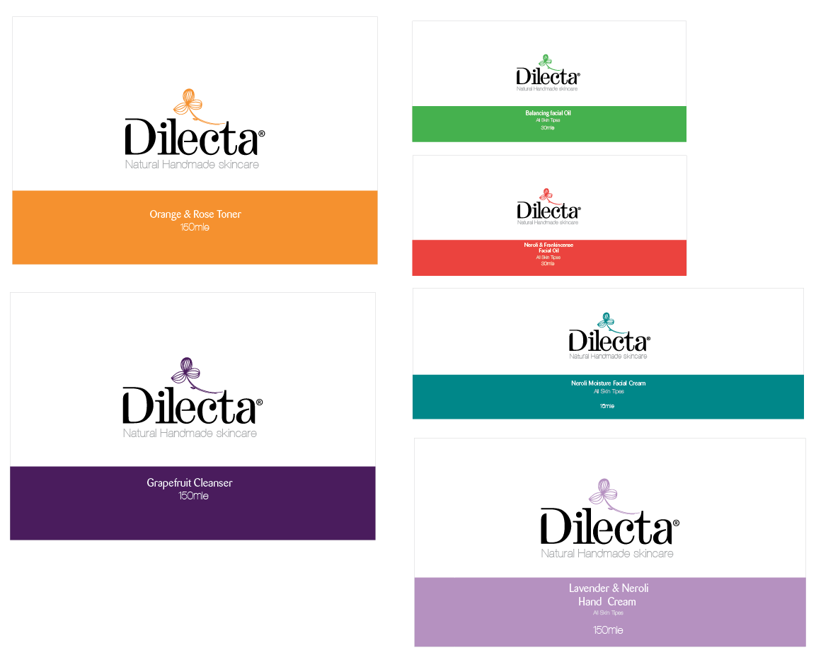 Label Design by Luz for Dilecta Cosmetics | Design #4214036
