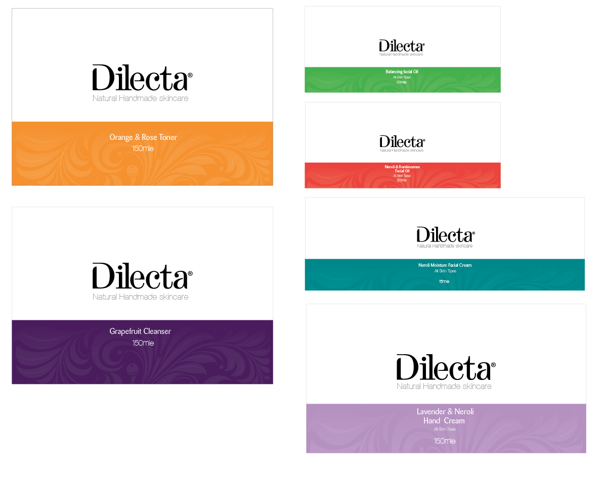 Label Design by Luz for Dilecta Cosmetics | Design #4214205