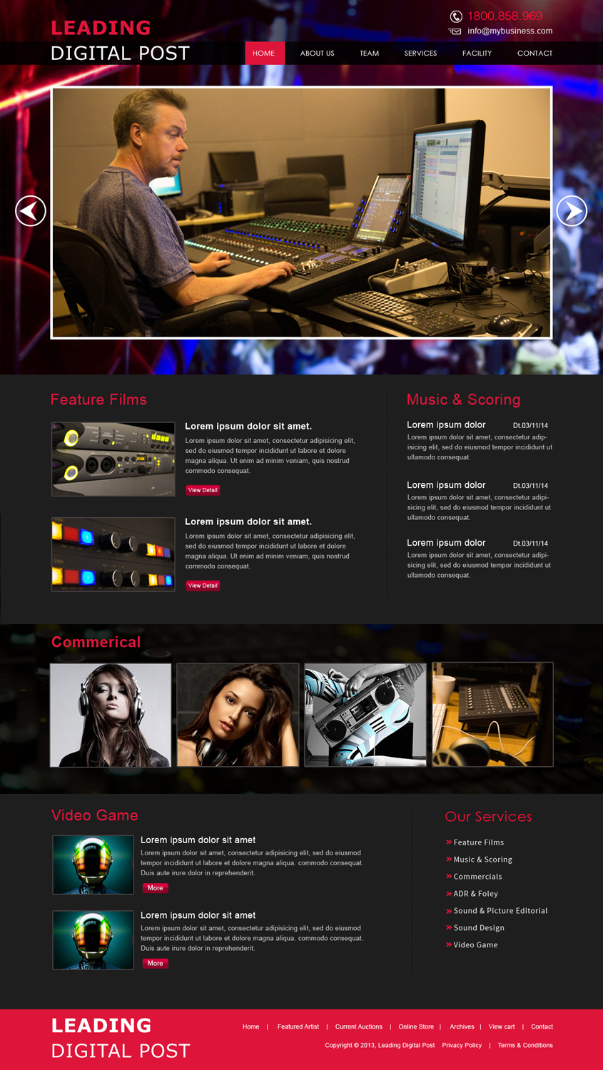 Web Design by webxvision for this project | Design #4184561