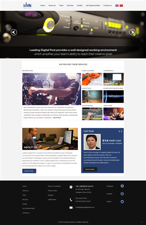 Web Design by pb for this project | Design: #4122876