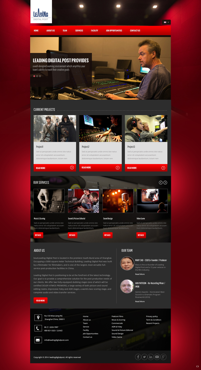 Web Design by pb for this project | Design #4122880