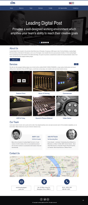 Web Design by pb for this project | Design: #4122909