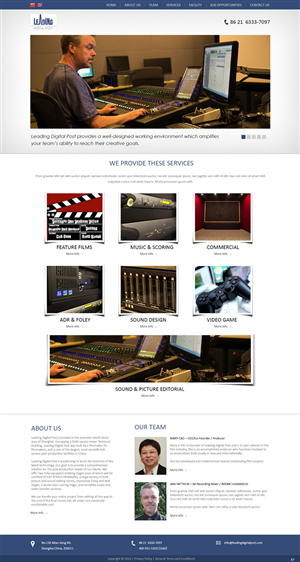 Web Design by pb for this project | Design: #4122925