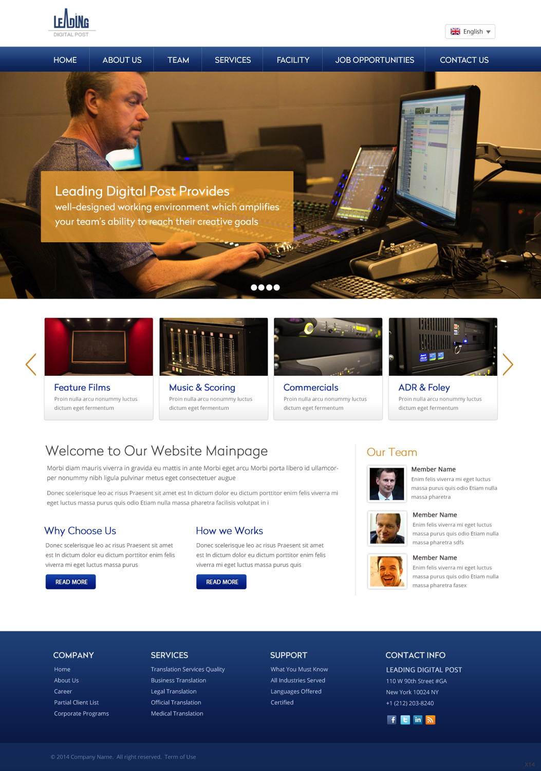 Web Design by pb for this project | Design #4122932
