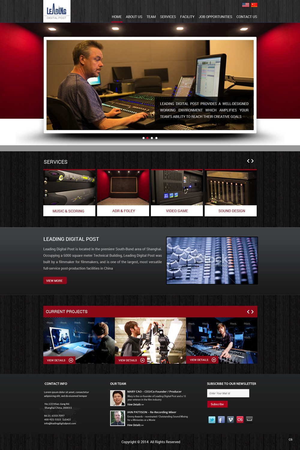 Web Design by pb for this project | Design #4122936