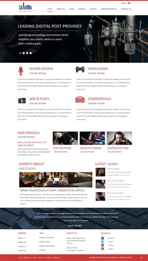 Web Design by pb for this project | Design: #4122937