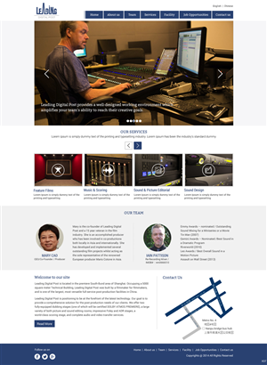 Web Design by pb for this project | Design: #4126292