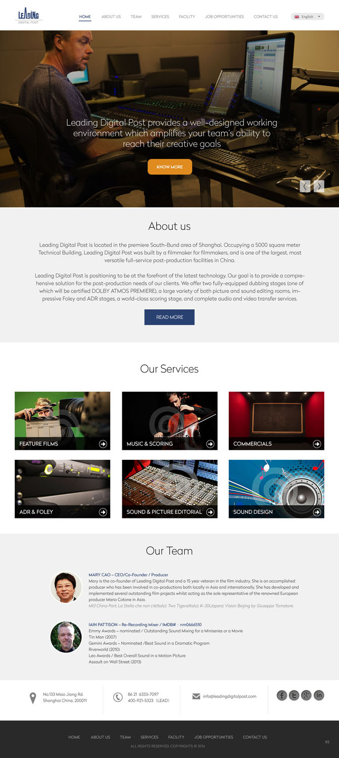 Web Design by pb for this project | Design #4141425