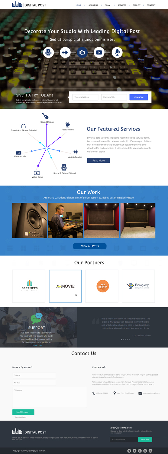 Web Design by OM for this project | Design #4142292