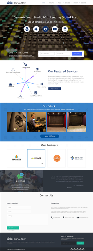 Web Design by OM for this project | Design: #4142292