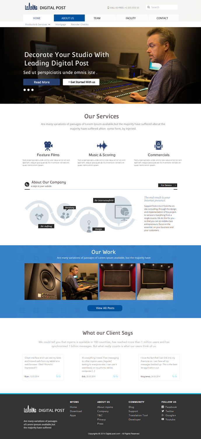 Web Design by OM for this project | Design #4142294