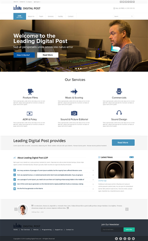 Web Design by OM for this project | Design: #4142297