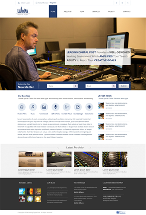Web Design by OM for this project | Design: #4142334