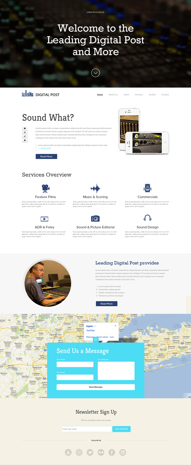 Web Design by OM for this project | Design #4148845