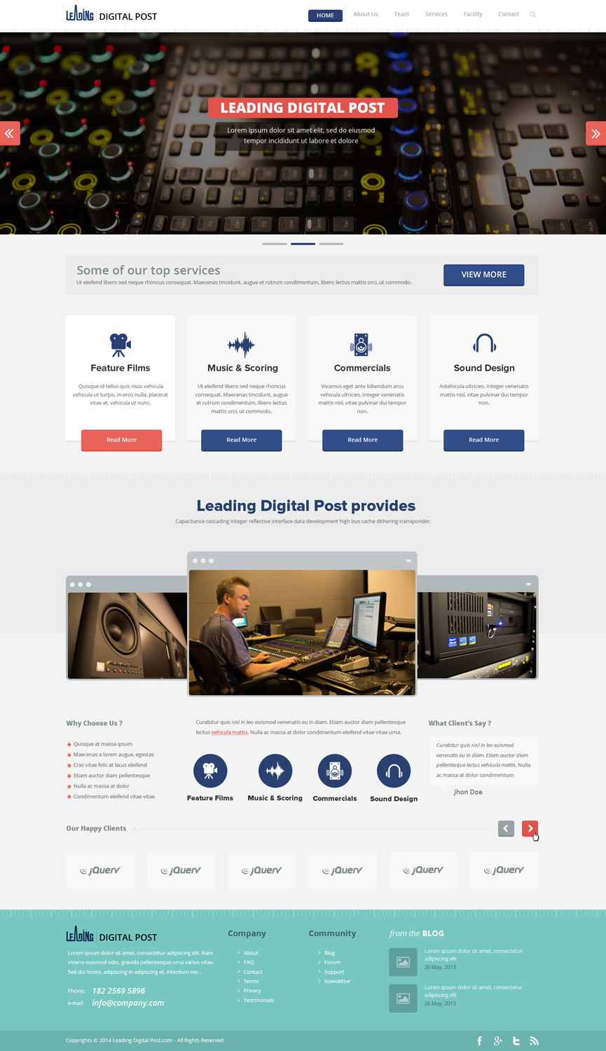 Web Design by OM for this project | Design #4148848