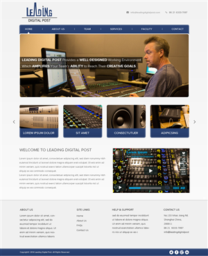 Web Design by OM for this project | Design #4148872