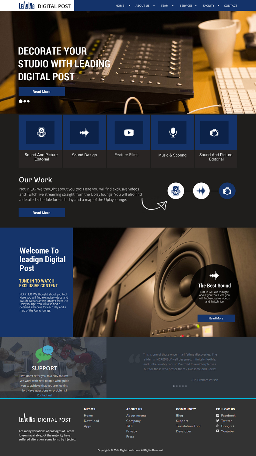 Web Design by OM for this project | Design #4149475