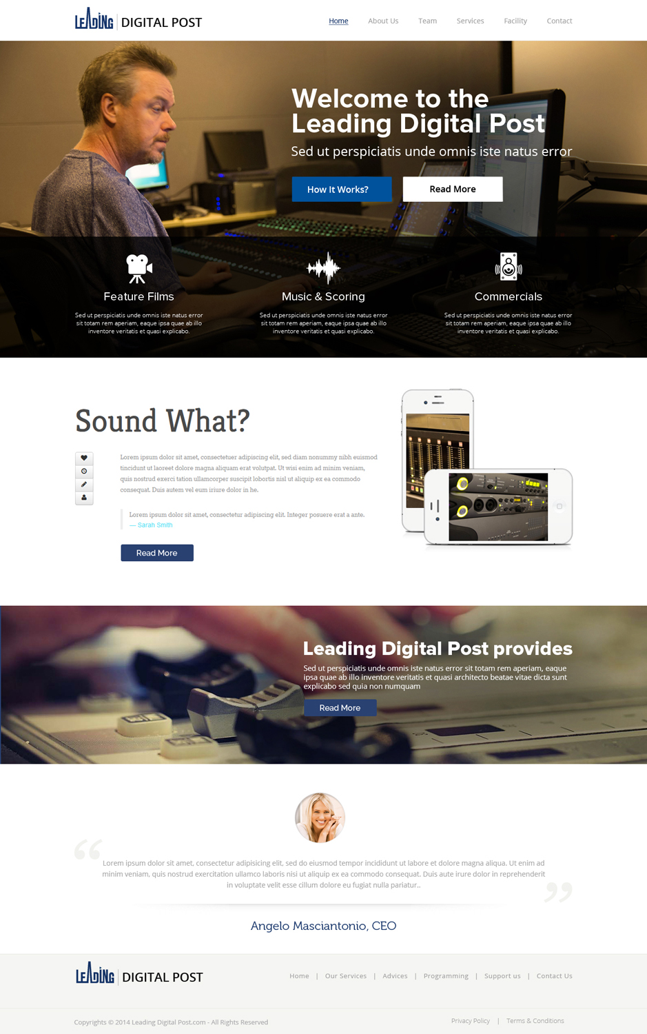 Web Design by OM for this project | Design #4149478