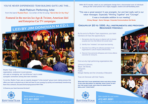 Diseño de Flyer por Neha Dsouza para Yoga Om Essentials DBA Jim Donovan Music | Diseño #4172338