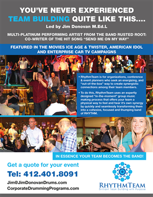 Flyer Design by pjw-design for Yoga Om Essentials DBA Jim Donovan Music | Design: #4172418