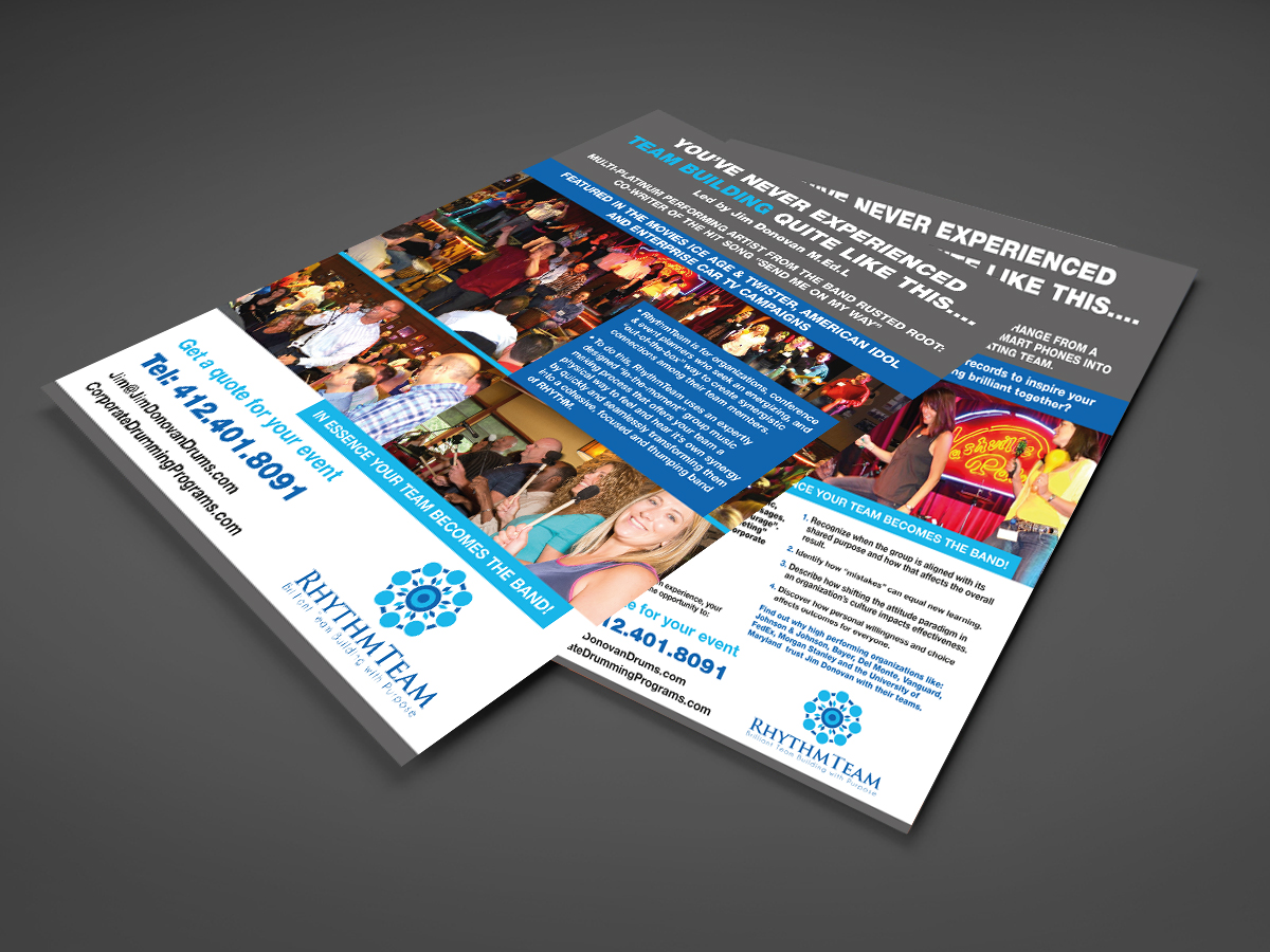 Diseño de Flyer por pjw-design para Yoga Om Essentials DBA Jim Donovan Music | Diseño #4172451