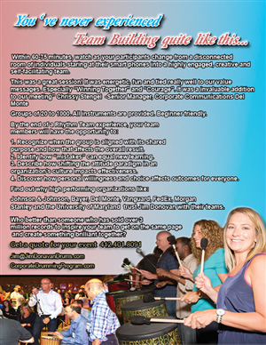 Flyer Design by LoreBeck85 for Yoga Om Essentials DBA Jim Donovan Music | Design: #4133791
