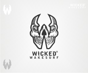 Logo Design by dedy yulianto for Wicked Wakesurf Designs | Design: #4144531