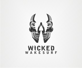 Logo-Design von dedy yulianto für Wicked Wakesurf Designs | Design #4148396