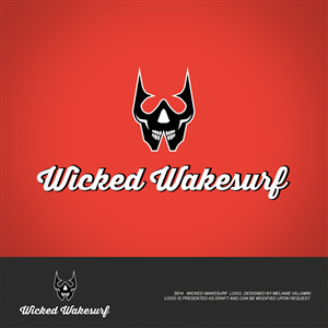 Logo Design by mvillamin for Wicked Wakesurf Designs | Design: #4136680