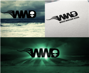 Logo Design by Natasa_Radulovic for Wicked Wakesurf Designs | Design #4131154