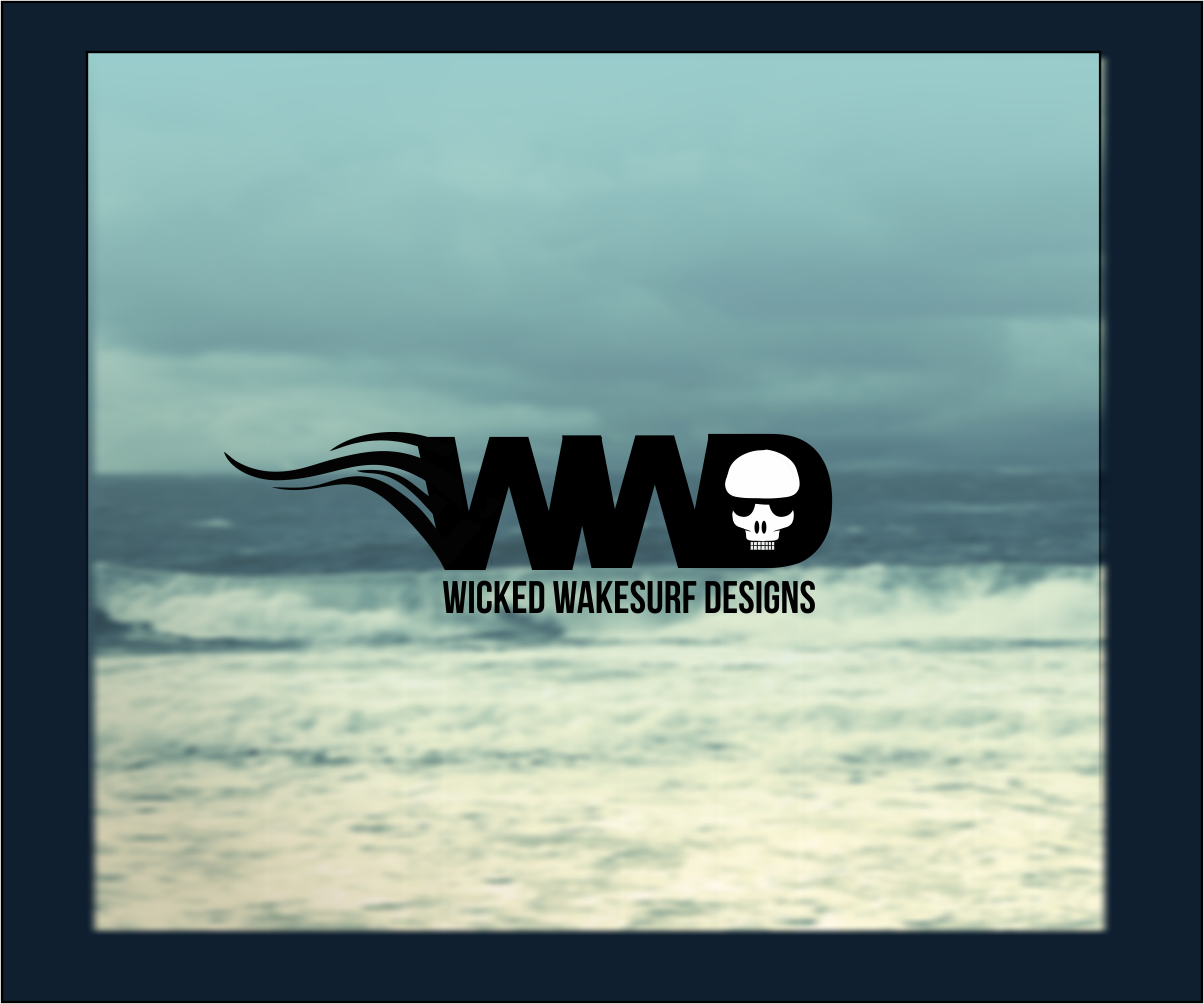 Logo Design by Natasa_Radulovic for Wicked Wakesurf Designs | Design #4131290