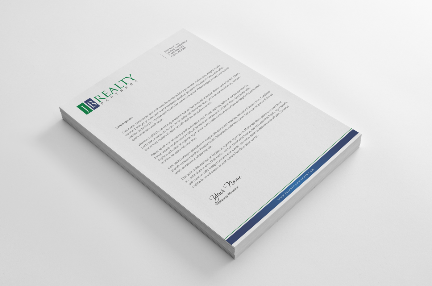 Diseño de Membrete por HYPdesign para este proyecto | Diseño #1144065