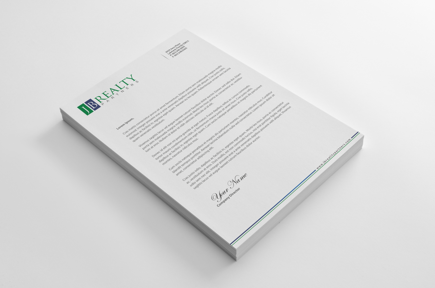 Diseño de Membrete por HYPdesign para este proyecto | Diseño #1189069