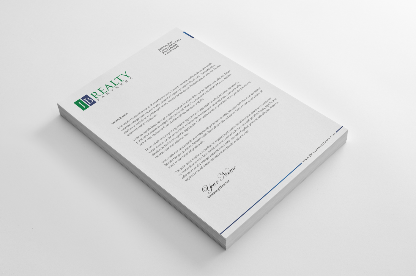 Diseño de Membrete por HYPdesign para este proyecto | Diseño #1189146