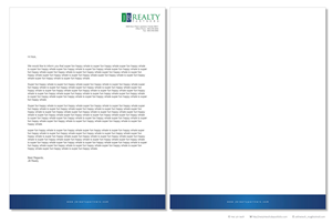 Letterhead Design by Celinio