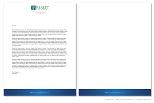 Letterhead Design by Celinio for this project | Design #1147968