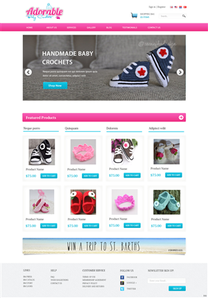 Web Design by pb for this project | Design: #4140954
