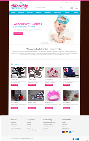 Web Design by pb for this project | Design: #4163723